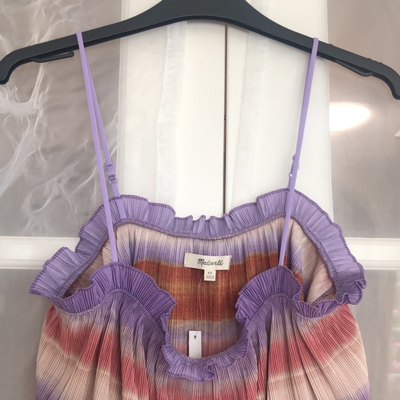 NWT Madewell Colorful Ombré Top XS $45 - Picture 6 of 7